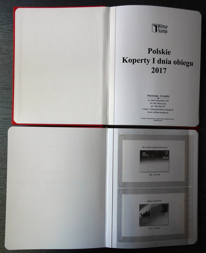 Album for FDC from 2017