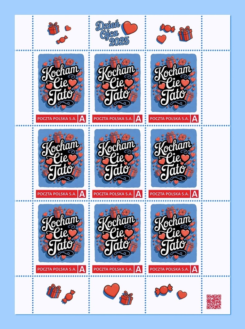 Commemorative edition of the MySTAMP service - Father's Day